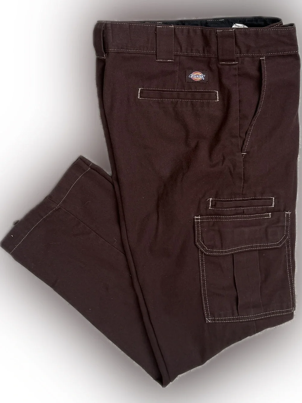Dickies Men’s Dark Brown Cargo Work Pants